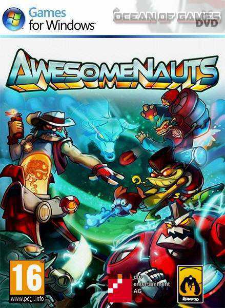 Awesomenauts Free Download cover art