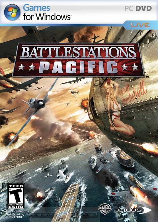 Battlestations Pacific Free Download cover art