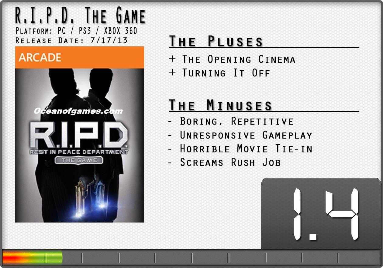 RIPD PC Game Free Download cover art