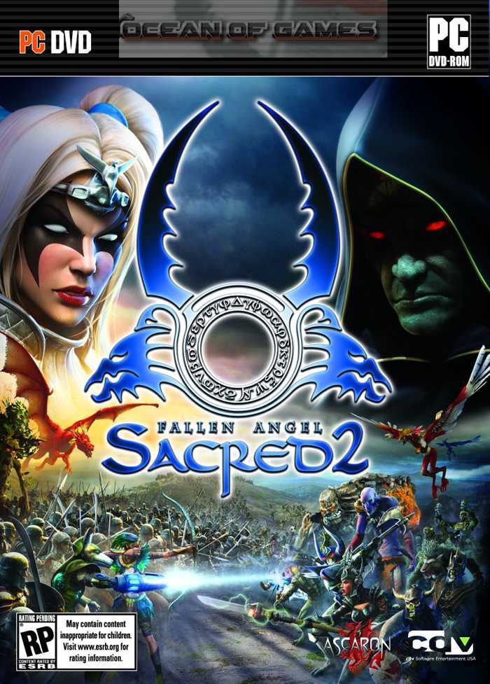 Sacred 2 Fallen Angel Free Download cover art