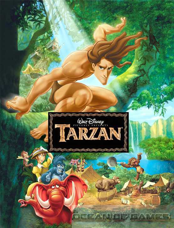 Tarzan PC Game Free Download cover art