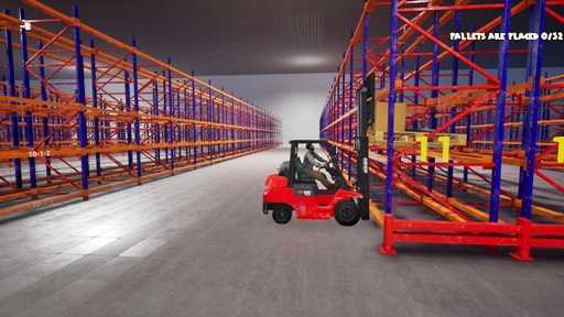 Warehouse Simulator Forklift Driver TENOKE Free Download cover art