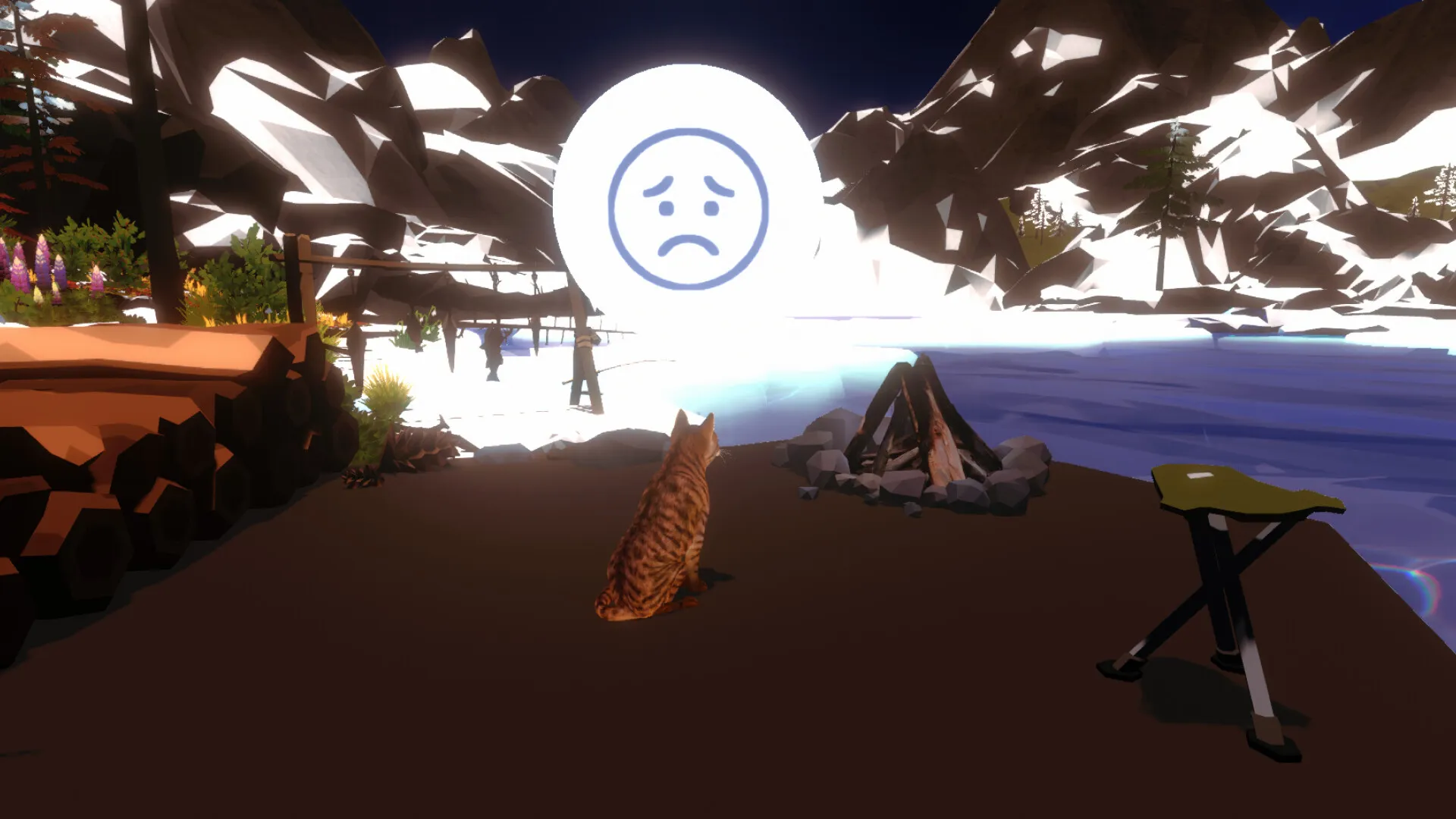 Campfire with Cat TENOKE Free Download cover art