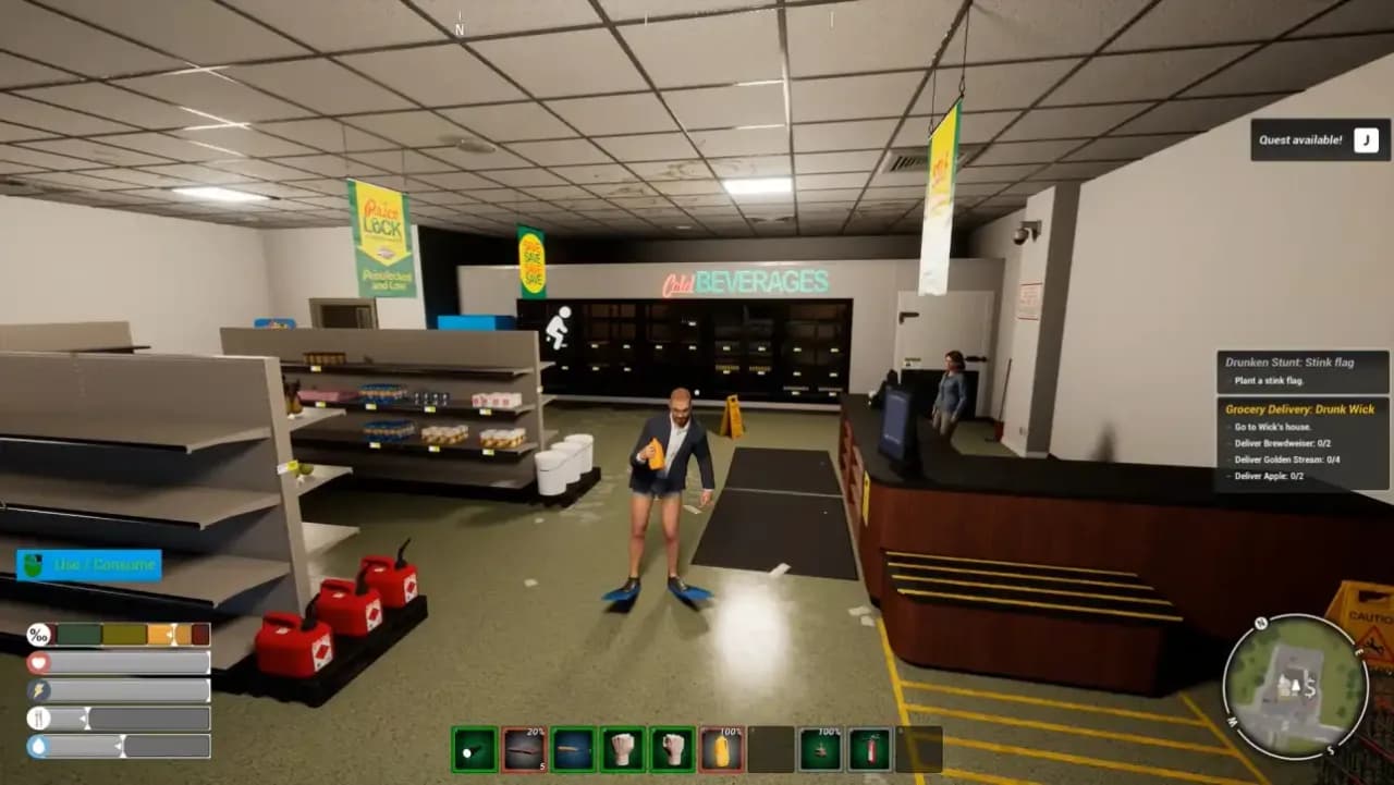 Drunkard Simulator Early Access Free Download cover art