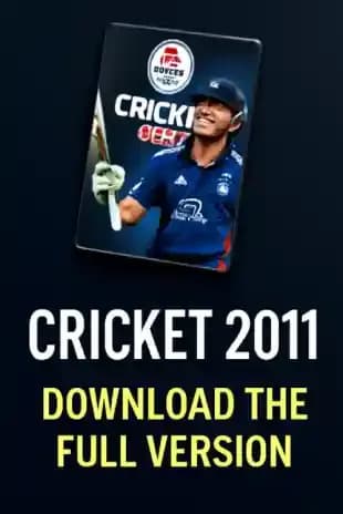 EA Sports Cricket 2011 Game Download For Pc Full Version cover art