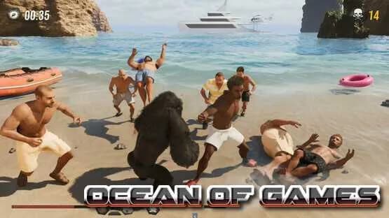 Gorilla Vs 100 Men GoldBerg Free Download cover art
