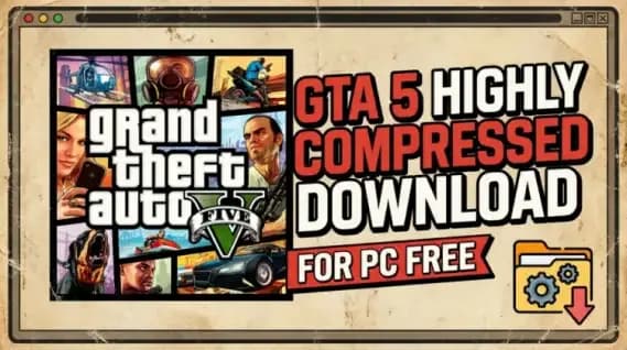 GTA 5 Highly Compressed Download for PC Free cover art