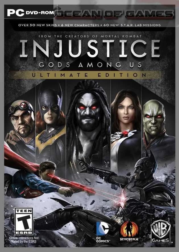 Injustice Gods Among Us Free Download cover art