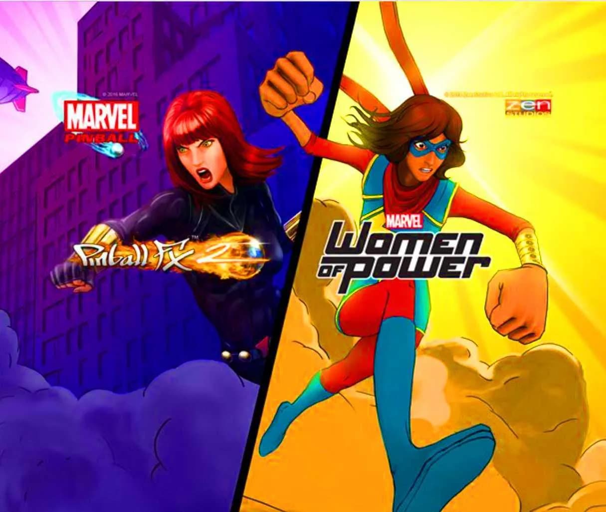 Pinball FX2 Marvels Women of Power Free Download cover art