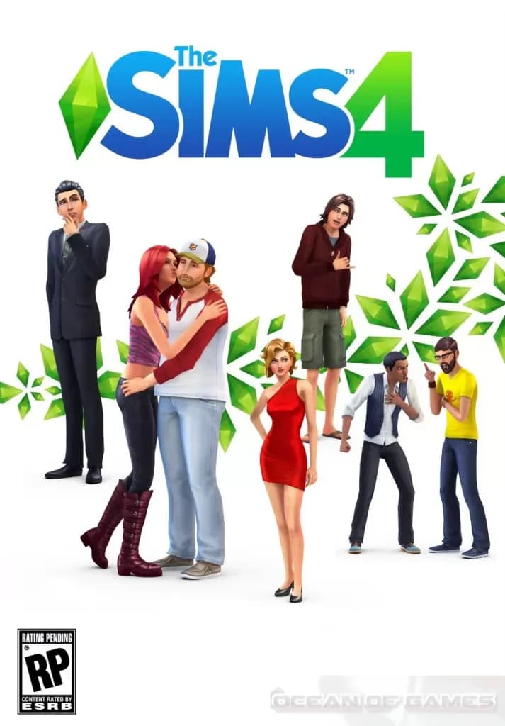 The Sims 4 Deluxe Edition Free Download cover art