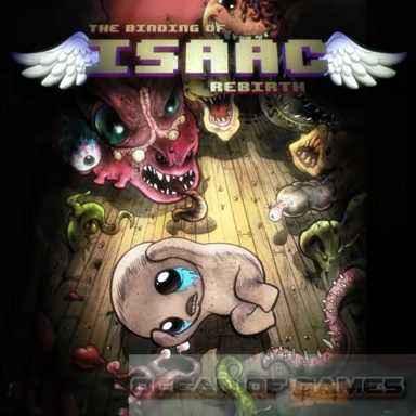 The Binding of Isaac Rebirth Free Download cover art