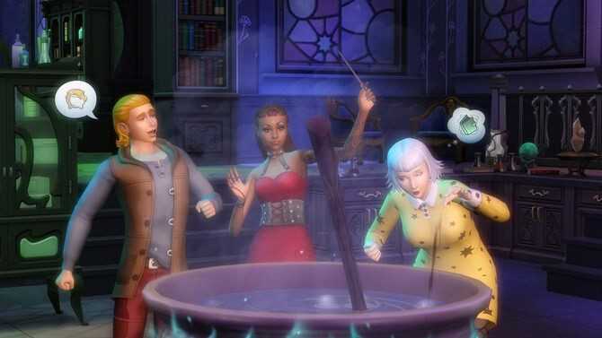The Sims 4 Deluxe Edition DLCS Incl Realm of Magic Free Download cover art