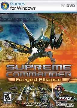 Supreme Commander Forged Alliance Free Download cover art