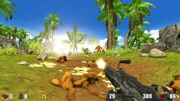 Action Alien Tropical Mayhem Free Download cover art