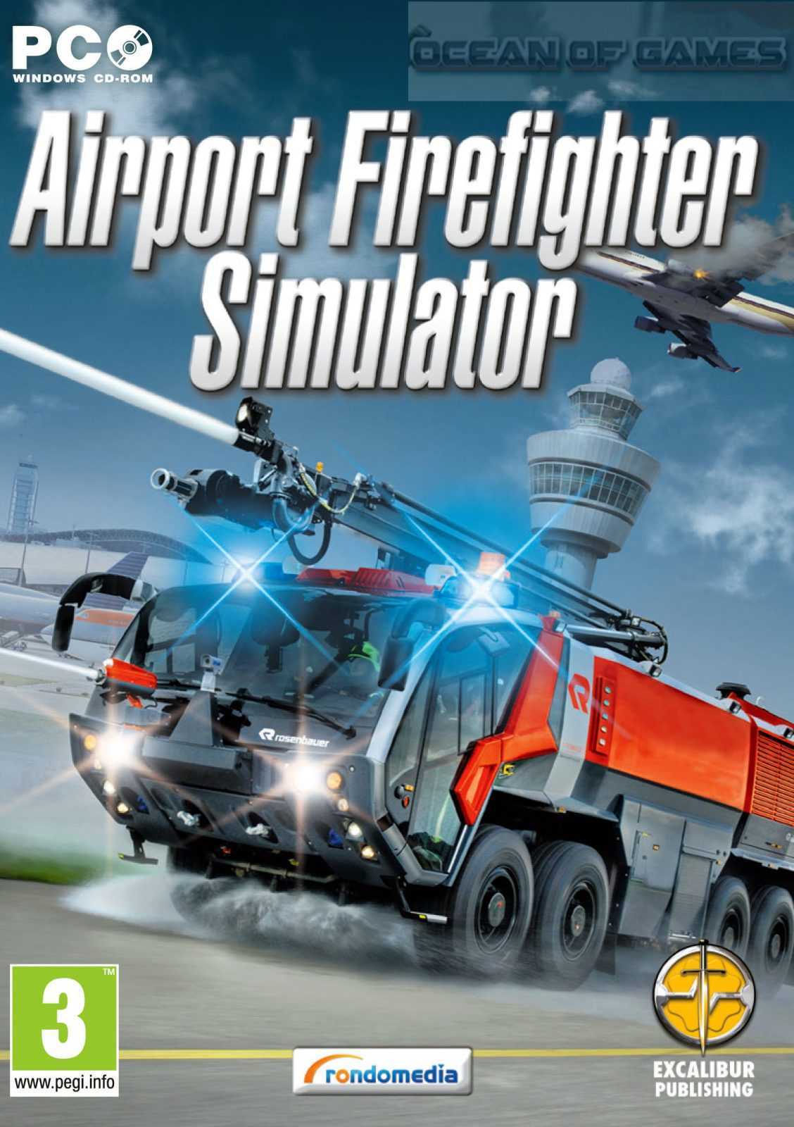 Airport Firefighter Simulator Free Download cover art