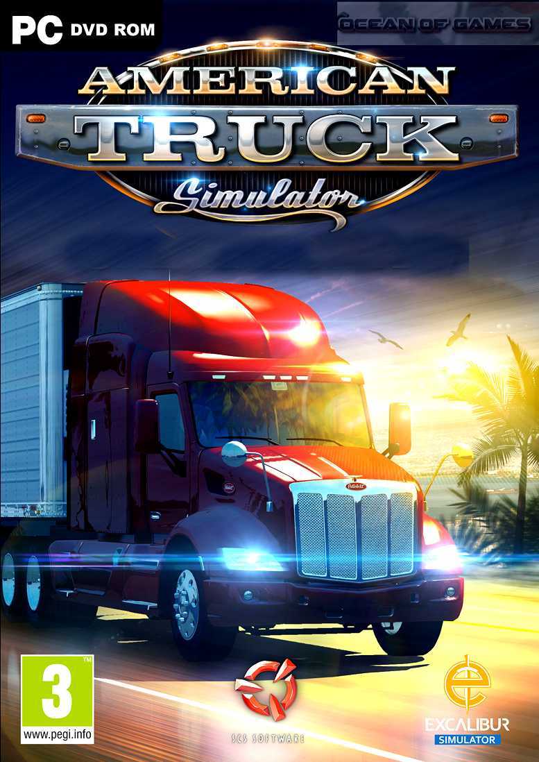 American Truck Simulator 2016 Free Download cover art