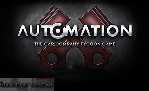 Automation The Car Company Tycoon Game Free Download cover art
