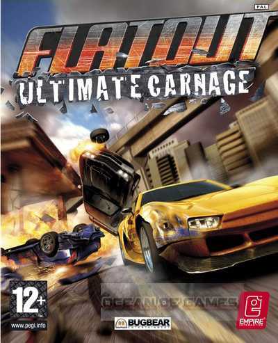 FlatOut Ultimate Carnage Free Download cover art