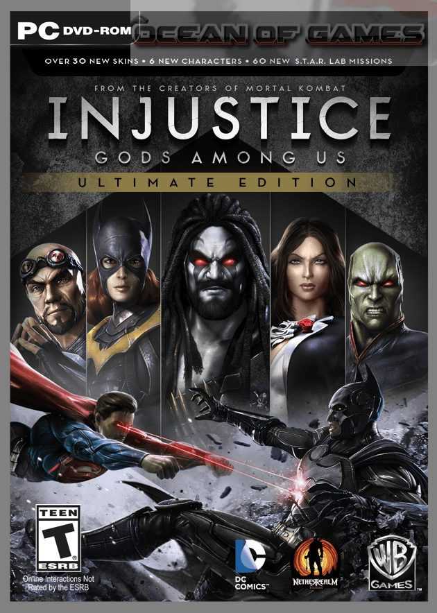 Injustice Gods Among Us Free Download cover art