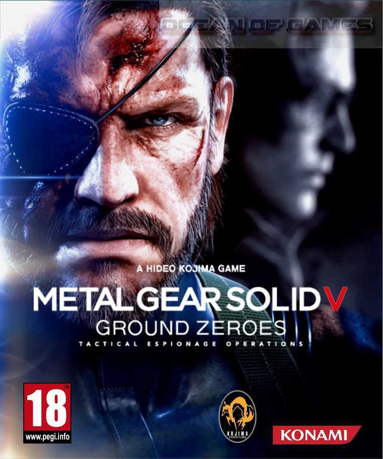 Metal Gear Solid V Ground Zeroes Free Download cover art