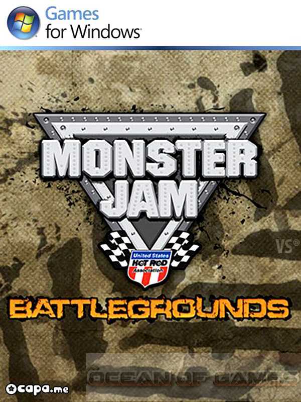 Monster Jam Battlegrounds Free Download cover art