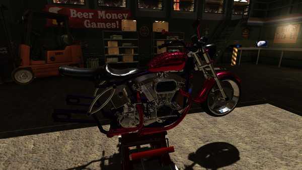 Motorbike Garage Mechanic Simulator Free Download cover art