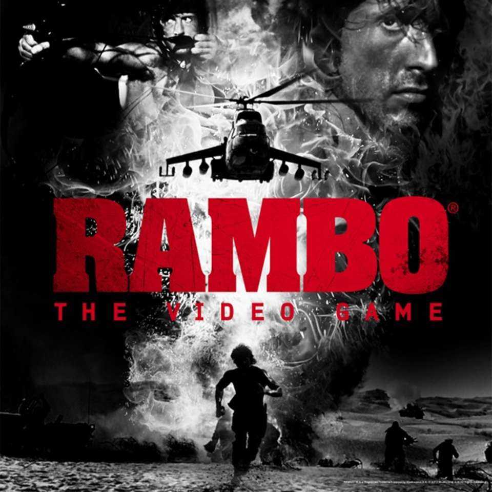 RAMBO The Video Game Free Download cover art