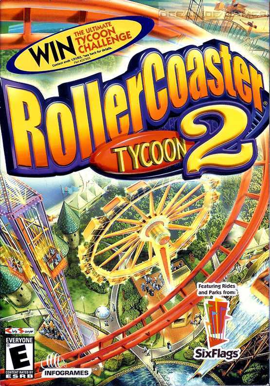 Roller Coaster Tycoon 2 Free Download cover art