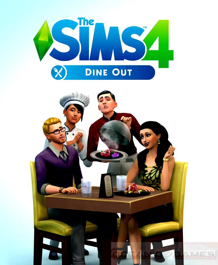 The Sims 4 Dine Out Free Download cover art