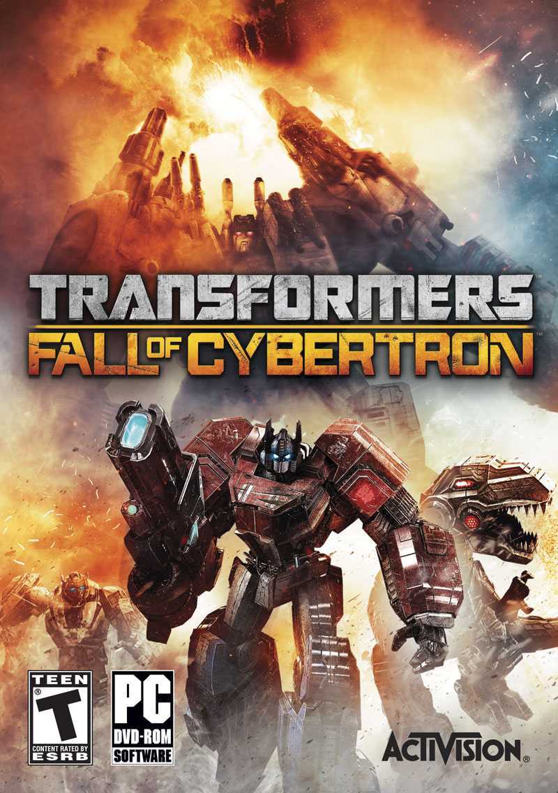Transformers Fall of Cybertron PC Game Free Download cover art