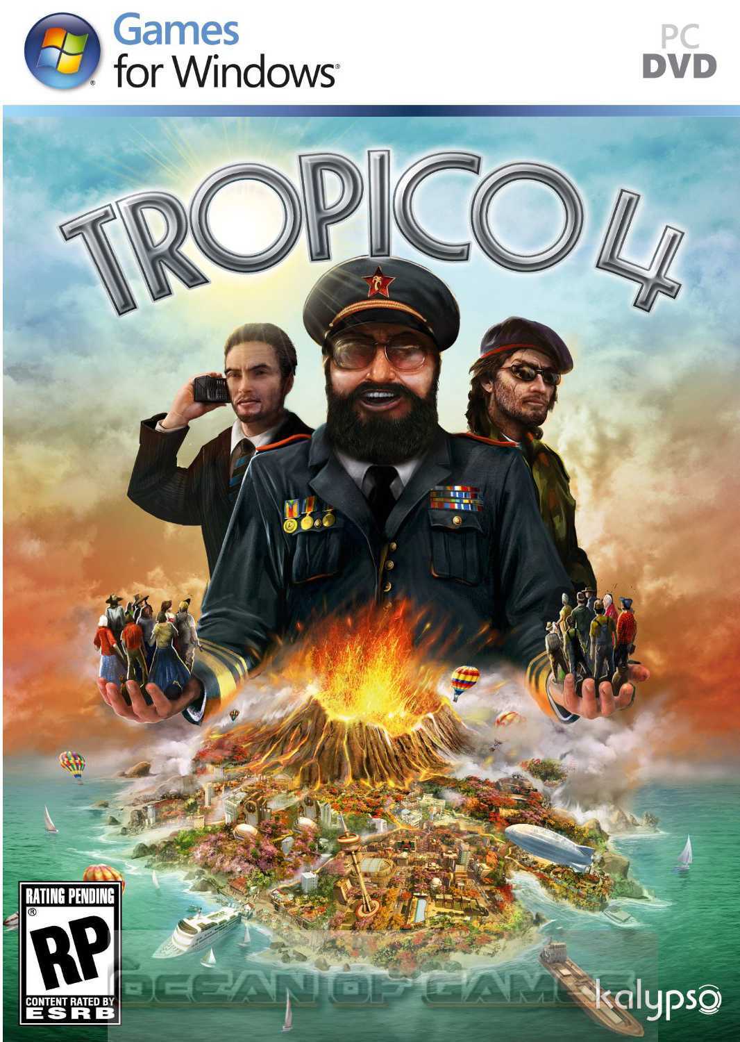Tropico 4 Free Download cover art
