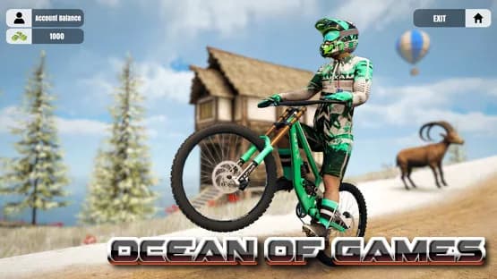 Mountain Bicycle Rider Simulator TENOKE Free Download cover art