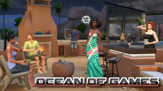 The Sims 4 Deluxe Edition v1.108.335.1020 Repack Free Download cover art