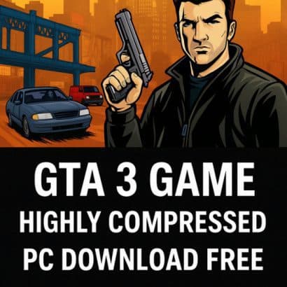 Gta 3 Game Highly Compressed PC Download Free cover art